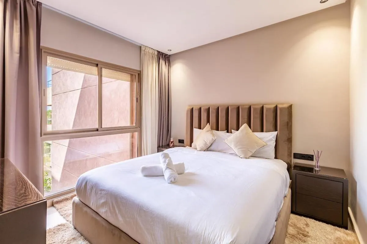 Spacious Luxury 3Br By The Pool Marrakesh Appartement